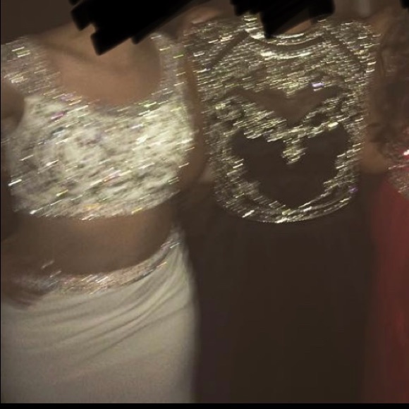 Gorgeous Sparkling 2 piece Prom Dress +extras - Picture 15 of 15